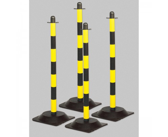 Posts Rubber Base B/Y(4) Direk ve kauçuk taban (1,6 kg) Posts Rubber Base B/Y(4) Direk ve kauçuk taban (1,6 kg)