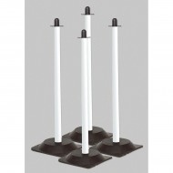 Posts Rubber Base WH(4) Direk ve kauçuk taban (1,6 kg)