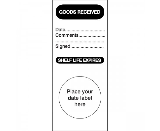 PLAC-GOODS RECEIVE-40X95 Bakım ve Servis Etiketleri — Ürünler Teslim Alındı PLAC-GOODS RECEIVE-40X95 Bakım ve Servis Etiketleri — Ürünler Teslim Alındı