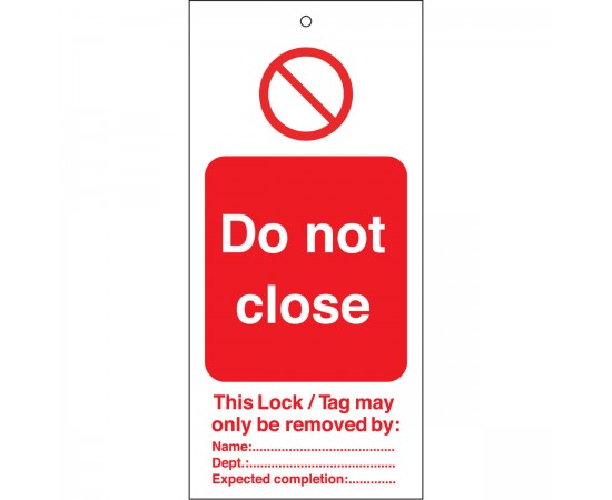 TAG-DO NOT CLOSE -75*160 Etiketleme: Uyarı Etiketleri TAG-DO NOT CLOSE -75*160 Etiketleme: Uyarı Etiketleri