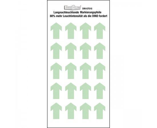 Photolum Arrows Layout 2 Fotolüminesan tek oklar — Geniş Photolum Arrows Layout 2 Fotolüminesan tek oklar — Geniş