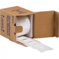 3PS-1000-2-WT-SC PermaSleeve Tel İşaretleme Makaronları