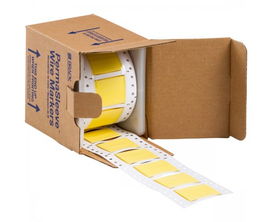 PS-1000-2-YL PermaSleeve Tel İşaretleme Makaronları PS-1000-2-YL PermaSleeve Tel İşaretleme Makaronları