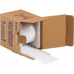 3PS-125-2-WT-S PermaSleeve Tel İşaretleme Makaronları