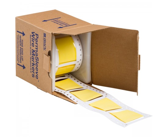 3PS-1500-2-YL PermaSleeve Tel İşaretleme Makaronları