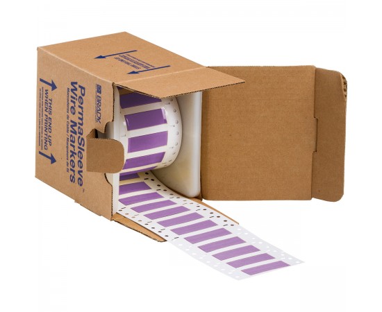 3PS-250-2-VT-S PermaSleeve Tel İşaretleme Makaronları 3PS-250-2-VT-S PermaSleeve Tel İşaretleme Makaronları