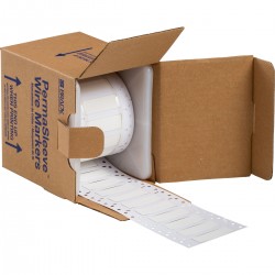 3PS-375-2-WT-S PermaSleeve Tel İşaretleme Makaronları