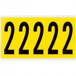 3460-2 3460 Serisi Yeniden Konumlandırılabilir Sayı ve Harf Etiketleri