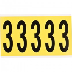 3460-3 3460 Serisi Yeniden Konumlandırılabilir Sayı ve Harf Etiketleri