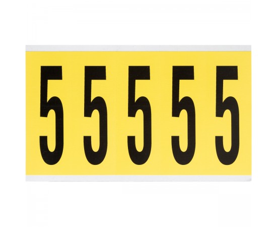3460-5 3460 Serisi Yeniden Konumlandırılabilir Sayı ve Harf Etiketleri