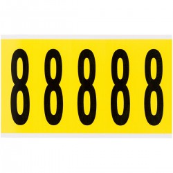 3460-8 3460 Serisi Yeniden Konumlandırılabilir Sayı ve Harf Etiketleri