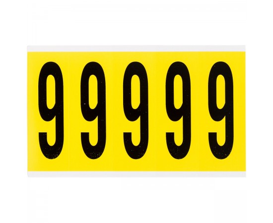 3460-9 3460 Serisi Yeniden Konumlandırılabilir Sayı ve Harf Etiketleri