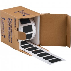 3PS-750-2-BK-S PermaSleeve Tel İşaretleme Makaronları