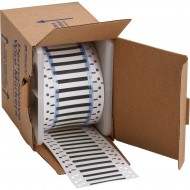 3PS-187-2-BK-S PermaSleeve Tel İşaretleme Makaronları