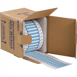 3PS-125-2-BL-S PermaSleeve Tel İşaretleme Makaronları