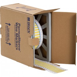 3PS-125-2-YL-2 PermaSleeve Tel İşaretleme Makaronları