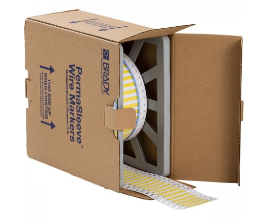 3PS-125-2-YL-2 PermaSleeve Tel İşaretleme Makaronları