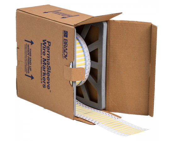 3PS-125-2-YL PermaSleeve Tel İşaretleme Makaronları