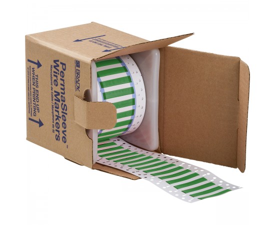 3PS-187-2-GR-S PermaSleeve Tel İşaretleme Makaronları 3PS-187-2-GR-S PermaSleeve Tel İşaretleme Makaronları