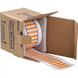 3PS-187-2-OR-S PermaSleeve Tel İşaretleme Makaronları