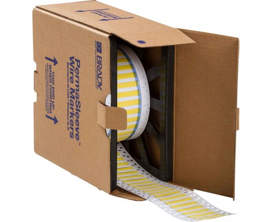 3PS-187-2-YL PermaSleeve Tel İşaretleme Makaronları 3PS-187-2-YL PermaSleeve Tel İşaretleme Makaronları