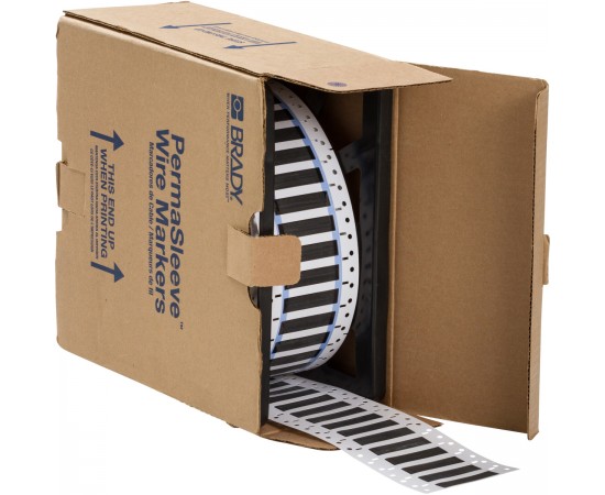 3PS-250-2-BK-S PermaSleeve Tel İşaretleme Makaronları 3PS-250-2-BK-S PermaSleeve Tel İşaretleme Makaronları