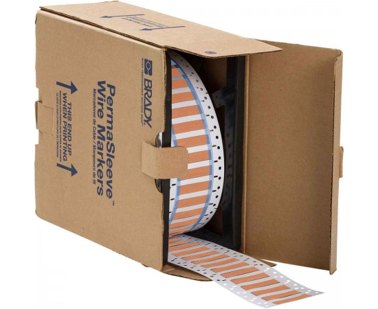 3PS-375-2-OR PermaSleeve Tel İşaretleme Makaronları 3PS-375-2-OR PermaSleeve Tel İşaretleme Makaronları
