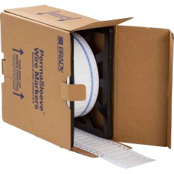 3PS-250-2-WT PermaSleeve Tel İşaretleme Makaronları