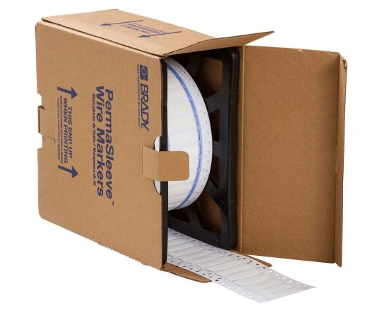 3PS-250-2-WT PermaSleeve Tel İşaretleme Makaronları 3PS-250-2-WT PermaSleeve Tel İşaretleme Makaronları