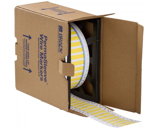 3PS-250-2-YL-2 PermaSleeve Tel İşaretleme Makaronları 3PS-250-2-YL-2 PermaSleeve Tel İşaretleme Makaronları
