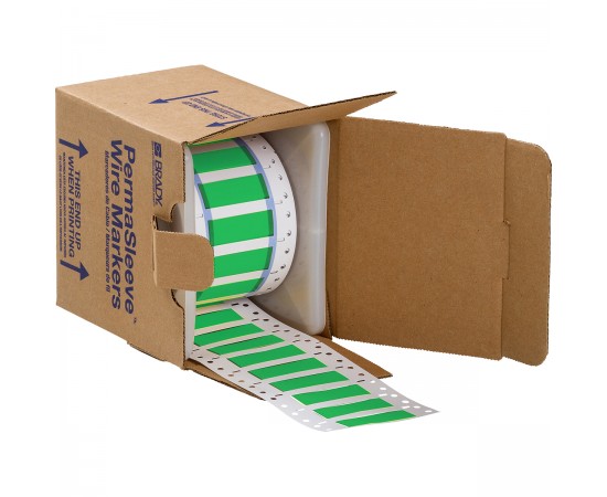 3PS-375-2-GR-S PermaSleeve Tel İşaretleme Makaronları 3PS-375-2-GR-S PermaSleeve Tel İşaretleme Makaronları