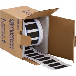 3PS-500-2-BK-S PermaSleeve Tel İşaretleme Makaronları
