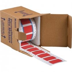 3PS-750-2-RD-S PermaSleeve Tel İşaretleme Makaronları