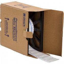 3PS-750-2-WT PermaSleeve Tel İşaretleme Makaronları