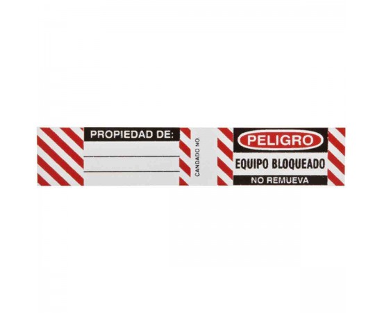 B826/B674 LOCKOUT LABELS 6 SETS / PK Çelik Asma Kilit Etiketleri B826/B674 LOCKOUT LABELS 6 SETS / PK Çelik Asma Kilit Etiketleri