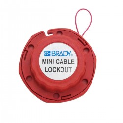 MINI CABLE LOCKOUT WITH STEEL CABLE 2.4M Çelik Kablolu Mini Kablo Kilidi