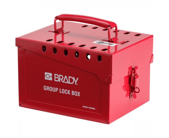 METAL LOCK BOX, XLARGE, 12 LOCK, RED Ekstra Büyük Metal Kilit Kutusu METAL LOCK BOX, XLARGE, 12 LOCK, RED Ekstra Büyük Metal Kilit Kutusu