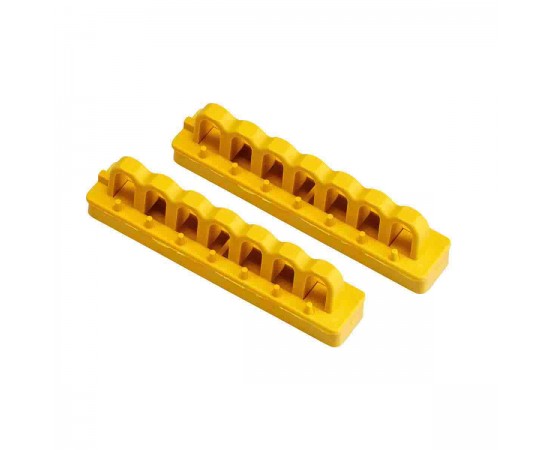 BREAKER BLOCKER RAISED LOCK RAIL 2 PACK Şalter Tutucu Bileşenler — 101 mm Sarı Montaj Rayları BREAKER BLOCKER RAISED LOCK RAIL 2 PACK Şalter Tutucu Bileşenler — 101 mm Sarı Montaj Rayları