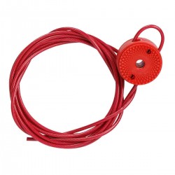 8' SHEATHED CABLE ATTACHMENT FOR UVLO 2,44 metre kaplı kablo ile kablo eki. Kablo çapı 3,175 mm