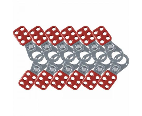 805840 Güvenlik Çoklayıcısı 1" Kırmızı 12 PK Güvenlik Kilidi 805840 Güvenlik Çoklayıcısı 1" Kırmızı 12 PK Güvenlik Kilidi