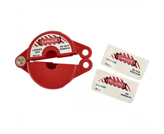 GATE VALVE LOCKOUTS GVLO 1-2.5 RED Brady Sürgülü Valf Kilitleri GATE VALVE LOCKOUTS GVLO 1-2.5 RED Brady Sürgülü Valf Kilitleri