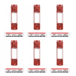 WALL SWITCH LOCK OUT 6/PK Genel Duvar Anahtarı Kilidi: 6’lı Paket