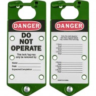 GREEN LABELLED LOCKOUT HASP ALUMINIUM Etiketli Grup Kilit Çoklayıcı