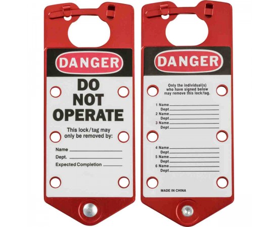RED LABELED LOCKOUT HASPS Etiketli Grup Kilit Çoklayıcı RED LABELED LOCKOUT HASPS Etiketli Grup Kilit Çoklayıcı