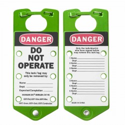GREEN LABELED LOCKOUT HASPS Etiketli Grup Kilit Çoklayıcı