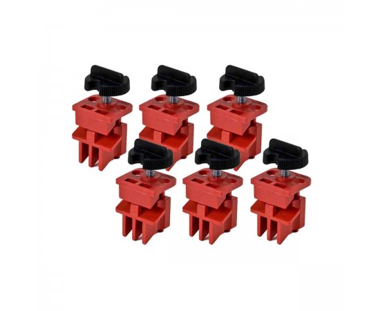UNIVERSAL MULTI-POLE BREAKER LO 6 PK Üniversal Çok Kutuplu Şalter Kilidi UNIVERSAL MULTI-POLE BREAKER LO 6 PK Üniversal Çok Kutuplu Şalter Kilidi
