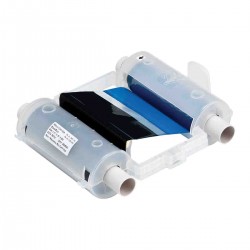 Globalmark ribbon - Blk-Blue ribbon /400mm long panels 105 mm Siyah ve Mavi Şerit