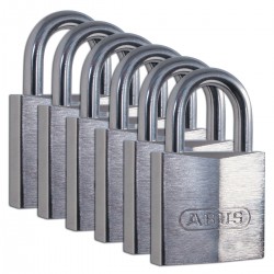 BRASS PADLOCK 39 MM SS SHACKLE 6 PK Pirinç Asma Kilitler