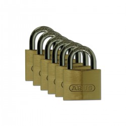 BRASS PADLOCK 30 MM HARD ST SHACK 6/PAC Pirinç Asma Kilitler
