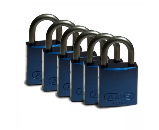 Full Alu Padlocks 25mm Sha KD Blue/6 Alüminyum asma kilitler — Alüminyum Kanca Full Alu Padlocks 25mm Sha KD Blue/6 Alüminyum asma kilitler — Alüminyum Kanca